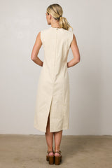 Olivia Corduroy Midi Dress - Final Sale