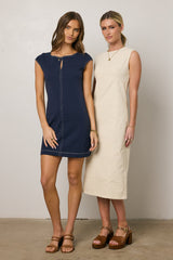 Olivia Corduroy Midi Dress - Final Sale