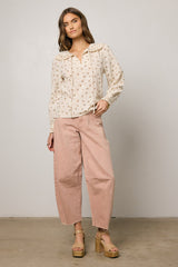 Destiny Ruffled Top - Final Sale