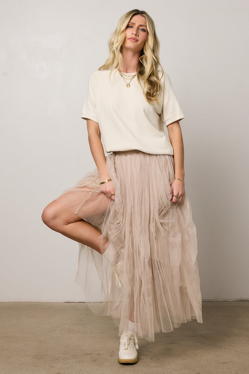 Mila Tulle Maxi Skirt - FINAL SALE