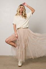 Mila Tulle Maxi Skirt - Final Sale