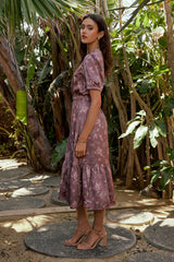 Quinlan Floral Midi Dress - Final Sale