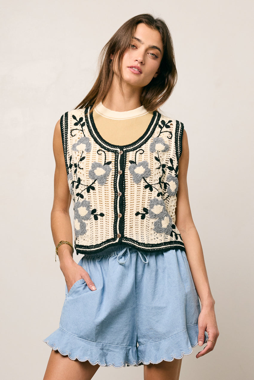 Milo Knit Vest - Final Sale