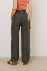 Reece Wide Leg Pants In Black - Final Sale