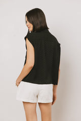 Luka Checkered Button Up In Black - Final Sale