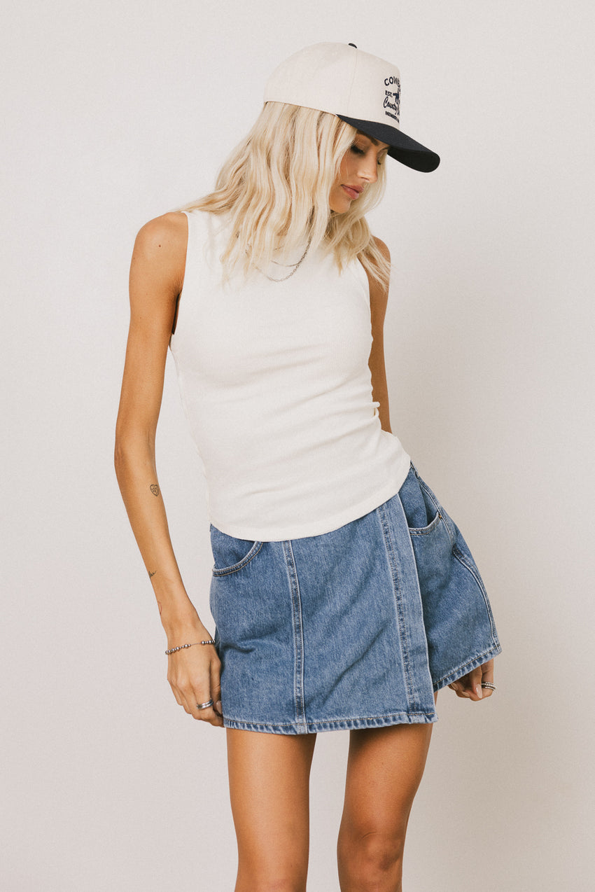 Ruby Tank In Ivory