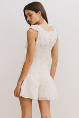 Devin Embroidered Top - Final Sale