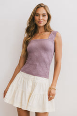 Heartbreaker Cami In Lavander - Final Sale