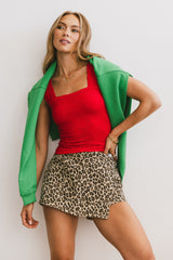 Heartbreaker Cami In Red - Final Sale