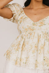 Genesis Floral Blouse - Final Sale