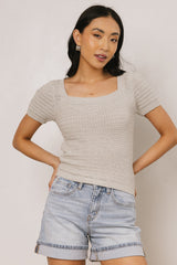 Lewis Knit Sweater In Grey - Final Sale