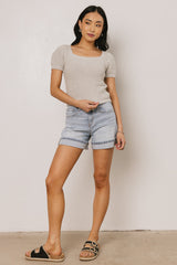 Lewis Knit Sweater In Grey - Final Sale