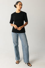 Kyleigh T-Shirt In Black - Final Sale