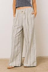 Kirra Striped Wide Leg Pants - FINAL SALE