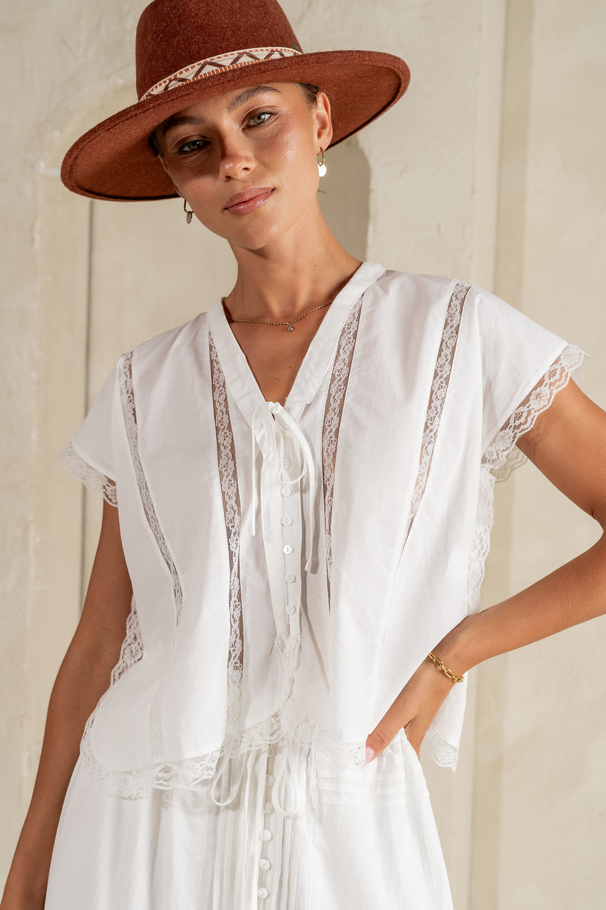 Sadie Lace Blouse - FINAL SALE