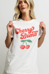 Cherry Bomb Graphic Tee - Final Sale