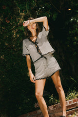 Estella Scalloped Top - Final Sale
