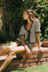 Estella Scalloped Top - Final Sale