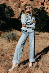 Marcia Cuffed Baggy Jeans - Final Sale