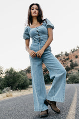Mazie Denim Jumpsuit - FINAL SALE