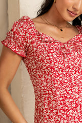 Marlow Maxi Dress In Red - Final Sale