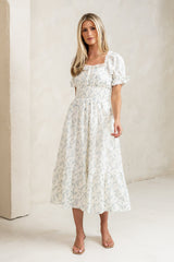 Travis Floral Midi Dress