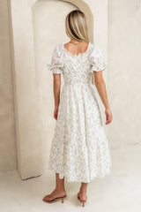 Travis Floral Midi Dress