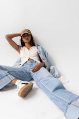 Marcia Cuffed Baggy Jeans - Final Sale