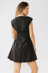 Jemma Mini Dress In Black - Final Sale