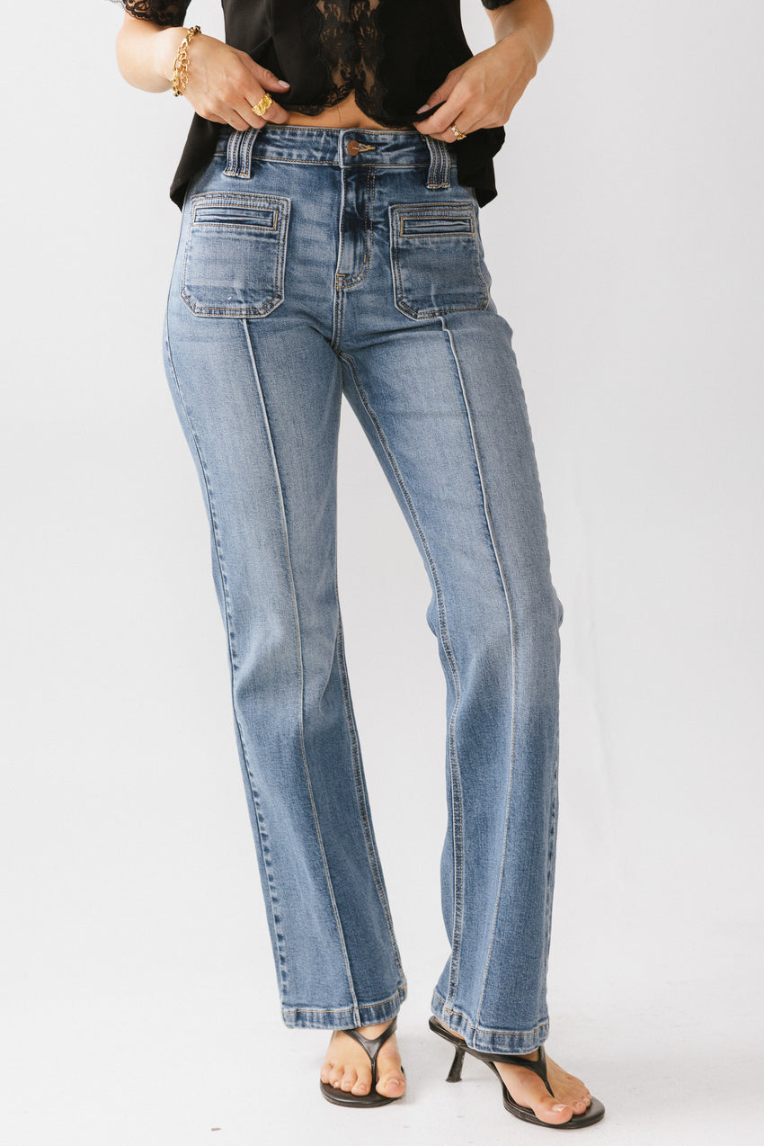 Adele Straight Leg Jeans - Final Sale