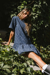 Zaida Bow Baby Doll Dress - Final Sale