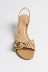 Steve Madden Henrietta Raffia Heel - Final Sale
