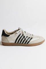 Stevie Striped Sneaker In Black - Final Sale