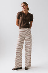 Colby Striped Wide Leg Pants - Final Sale