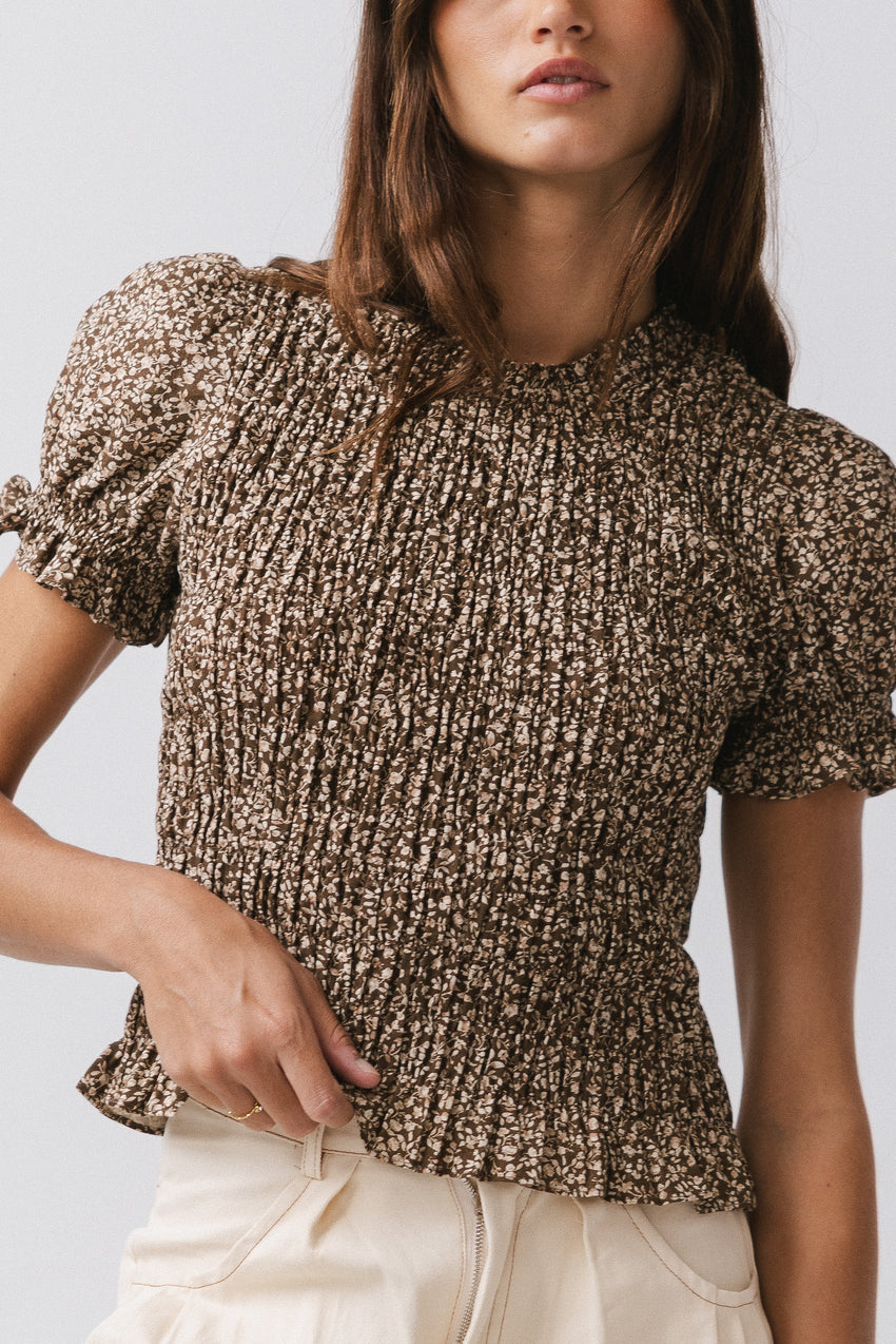 Maura Smocked Blouse - Final Sale
