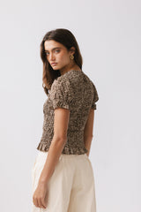 Maura Smocked Blouse - Final Sale