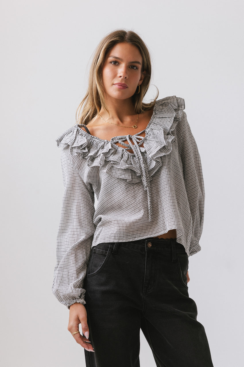 Rio Ruffle Blouse - Final Sale