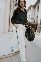 Londyn Bubble Jacket In Black - Final Sale
