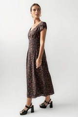 Kennedy Abstract Maxi Dress - Final Sale