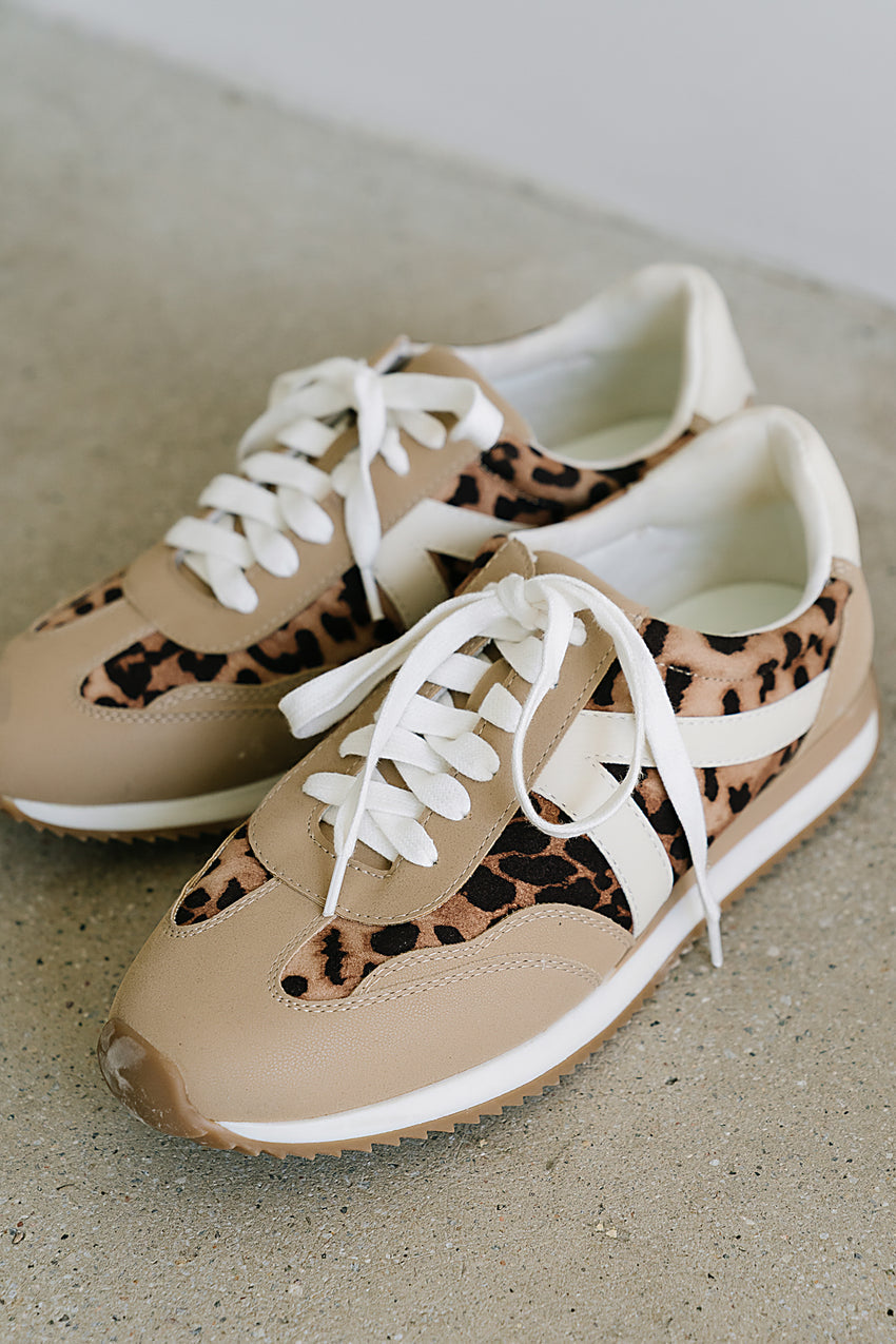 Ginny Leopard Sneakers - Final Sale