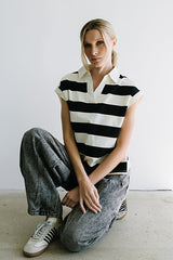 Kamryn Tapered Baggy Jeans In Grey - Final Sale