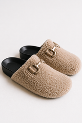 Azalea Clogs in Beige - FINAL SALE