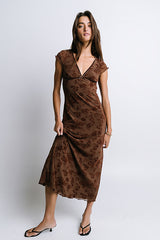 Maggie Floral Midi Dress - FINAL SALE