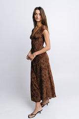 Maggie Floral Midi Dress - Final Sale