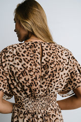 Wrenna Leopard Maxi Dress - Final Sale