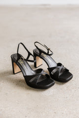 Josie Block Heel In Black