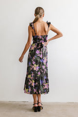 Florence Floral Midi Dress - Final Sale