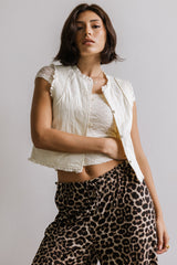 Martha Quilted Vest - Final Sale