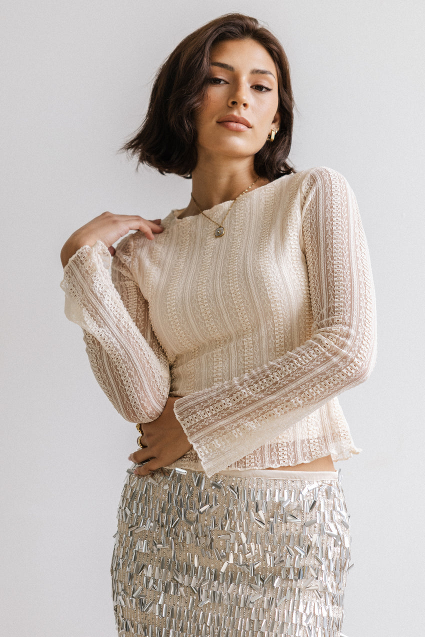 Anista Mesh Top - FINAL SALE
