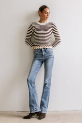 Tasha Bootcut Jeans In Light Wash- Final Sale
